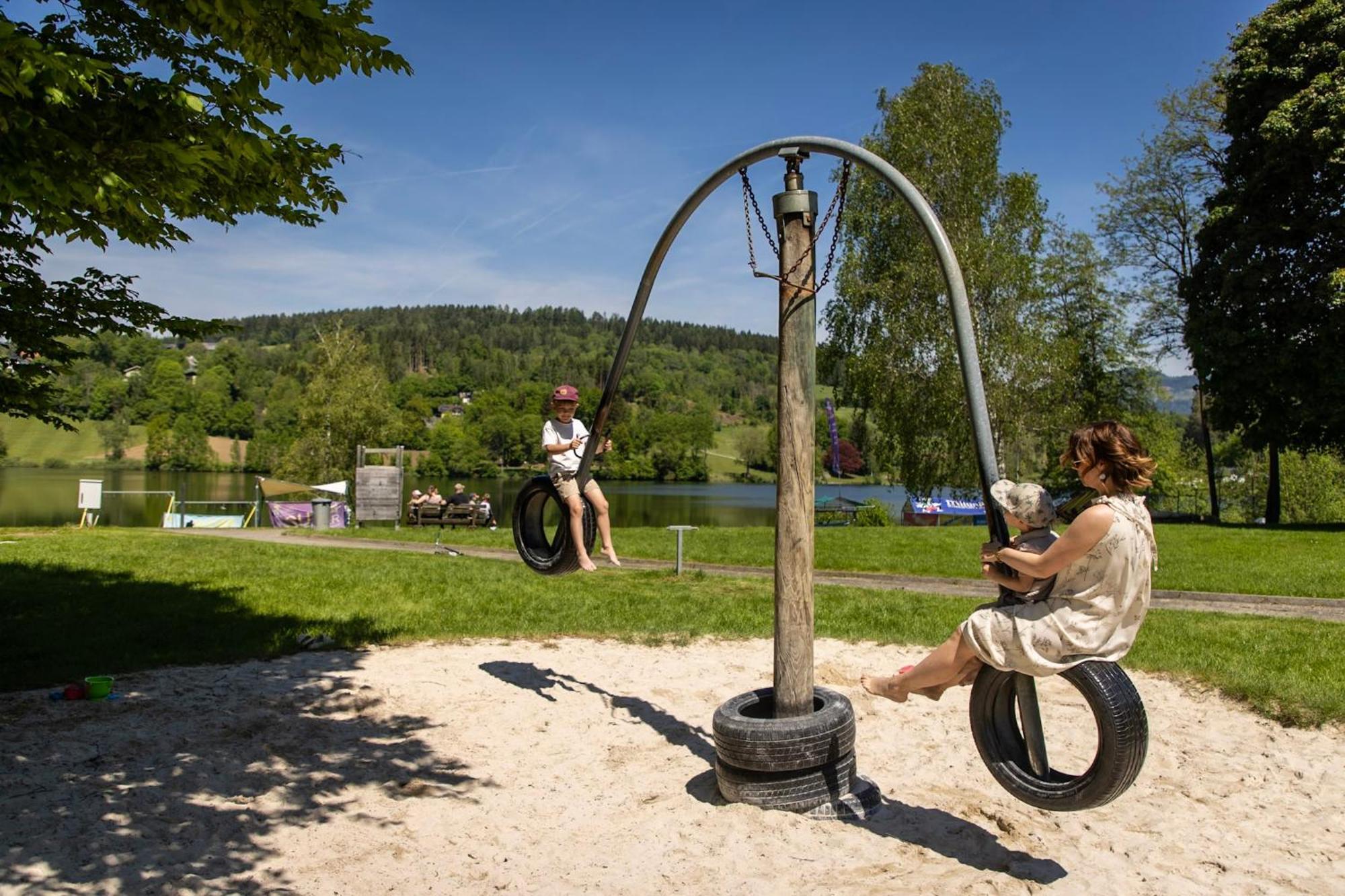 Feriendorf Am Maltschacher See Feldkirchen in Kärnten Esterno foto